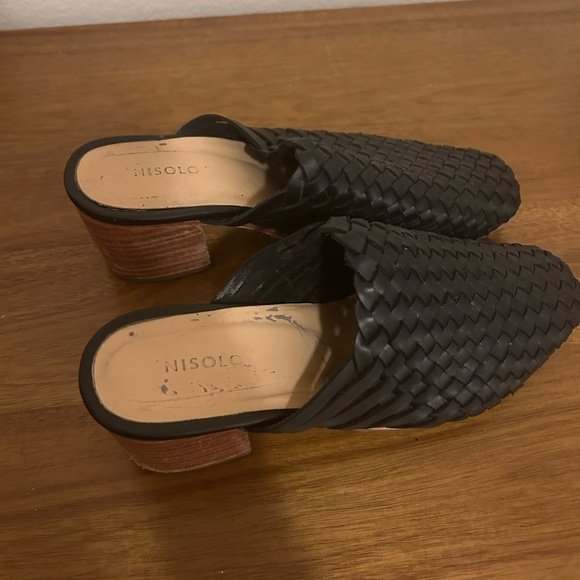 Nisolo Mules Black | Size 8.5 | barely worn - Picture 4 of 4